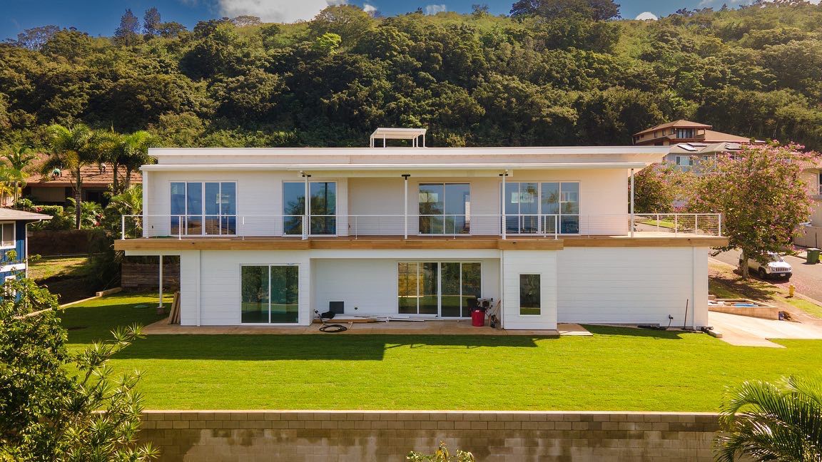 Villa realizzata alle Hawaii