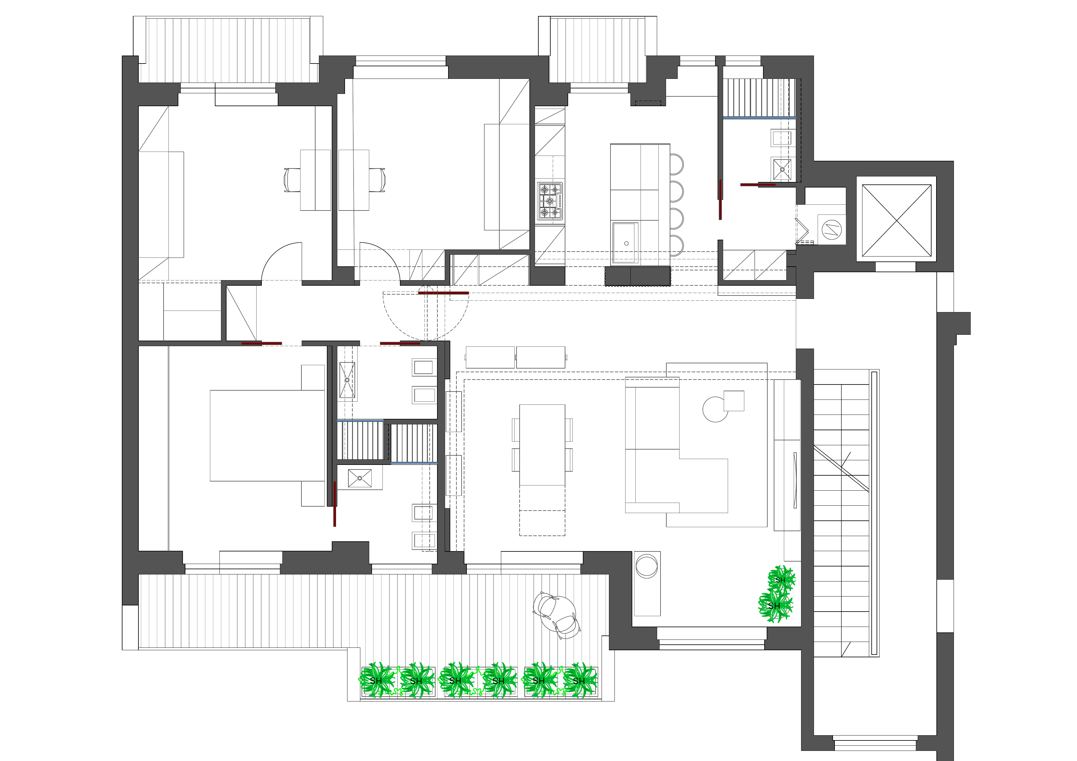 Pianta del progetto Roma EUR