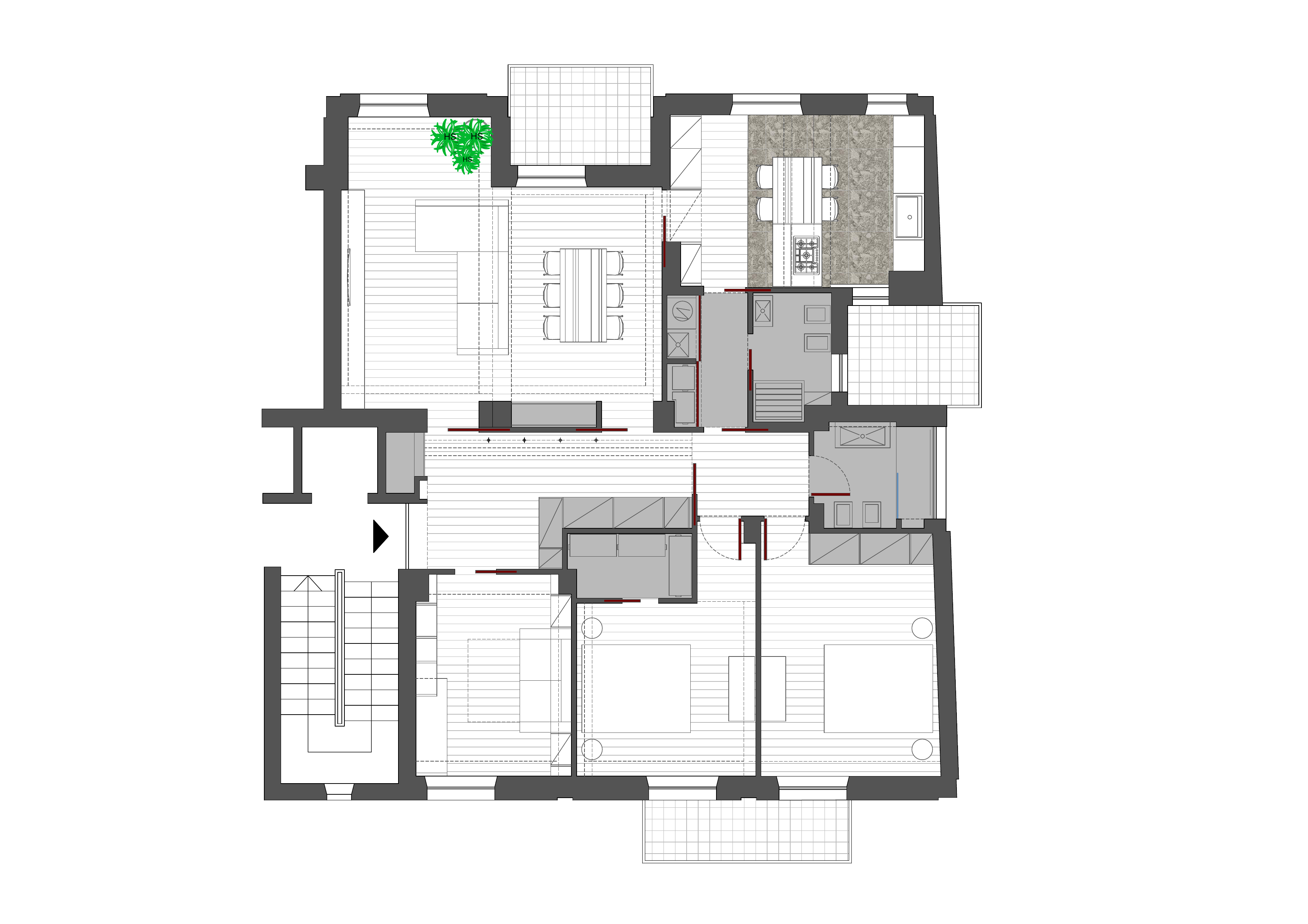 Pianta del progetto Roma Balduina