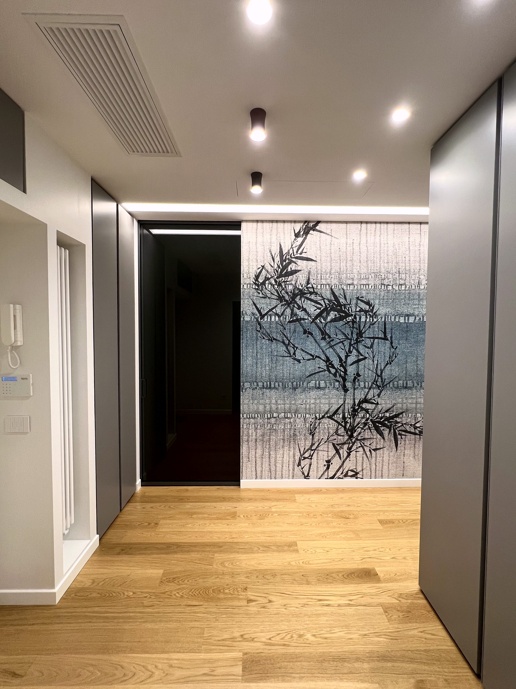 Ingresso e porta scorrevole